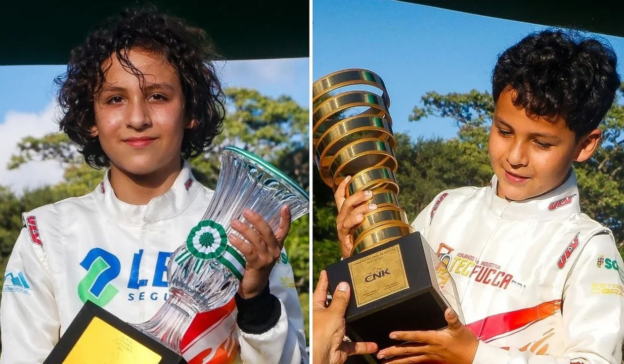 Hermanos Careaga dominan en el inicio del Campeonato Nacional de Karting