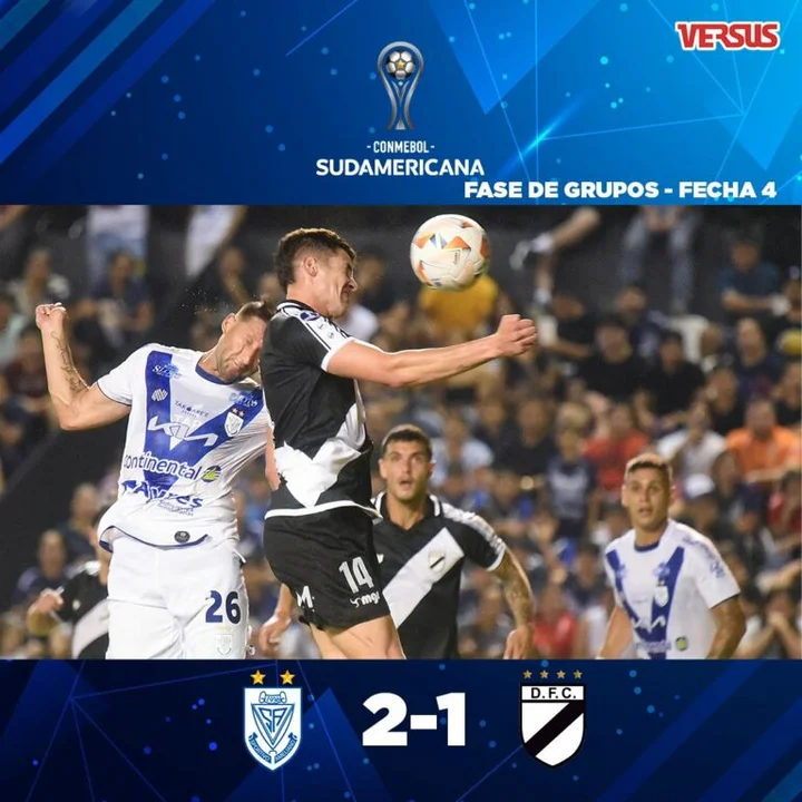 Sportivo Ameliano remonta y vence a Danubio en la Copa Sudamericana
