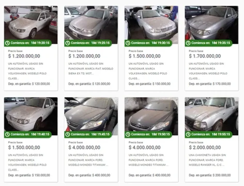¿De que trata la subasta de vehículos que está haciendo AFIP? Como participar