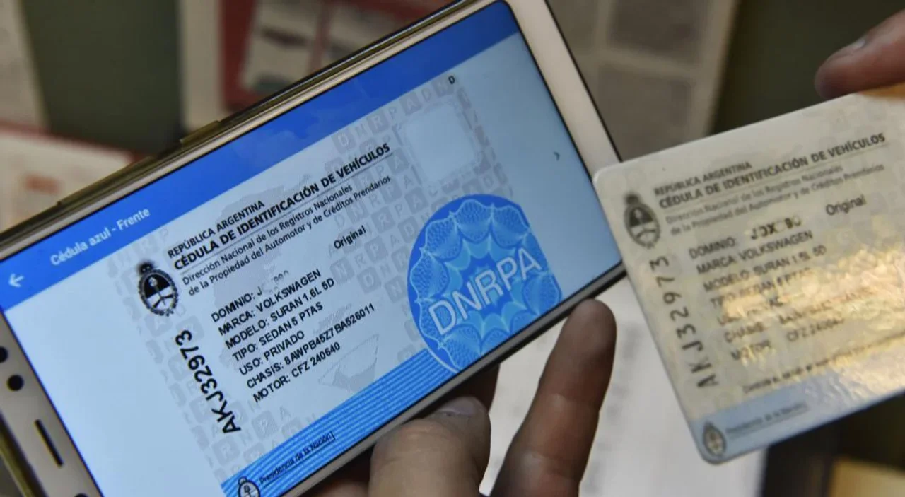 OFICIAL: Chau Cédula Azul para conducir un vehículo