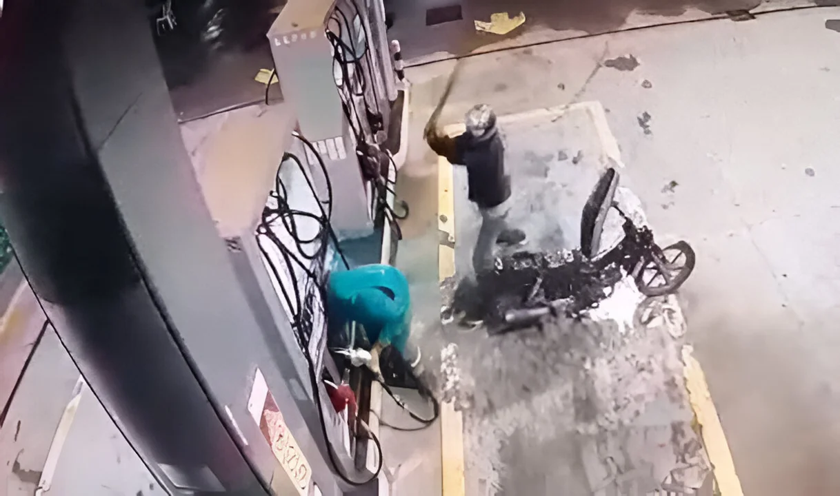 Brutal Asalto en Estación de Servicio: Playero Agredido con Hierro