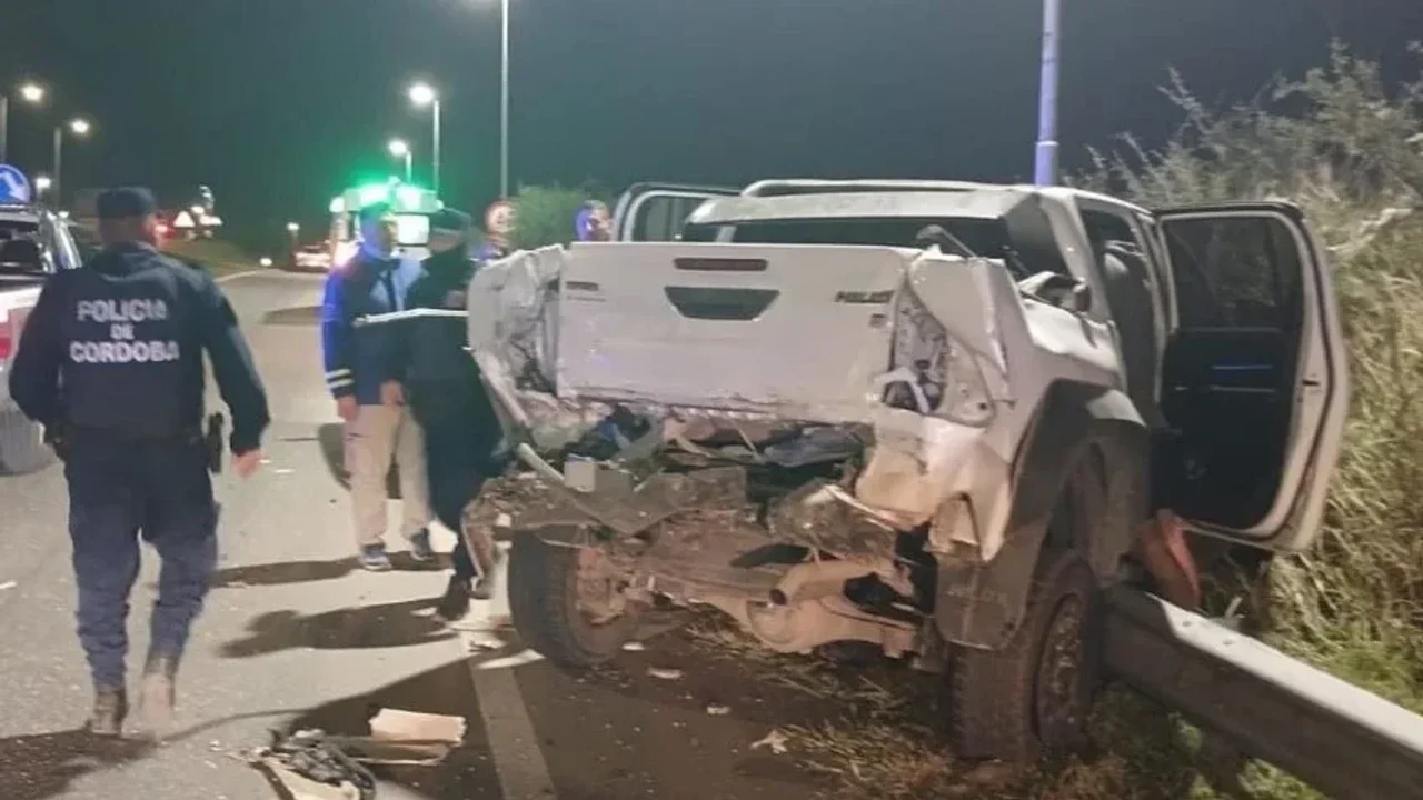 Un intendente libertario de Córdoba sufrió un grave accidente automovilístico