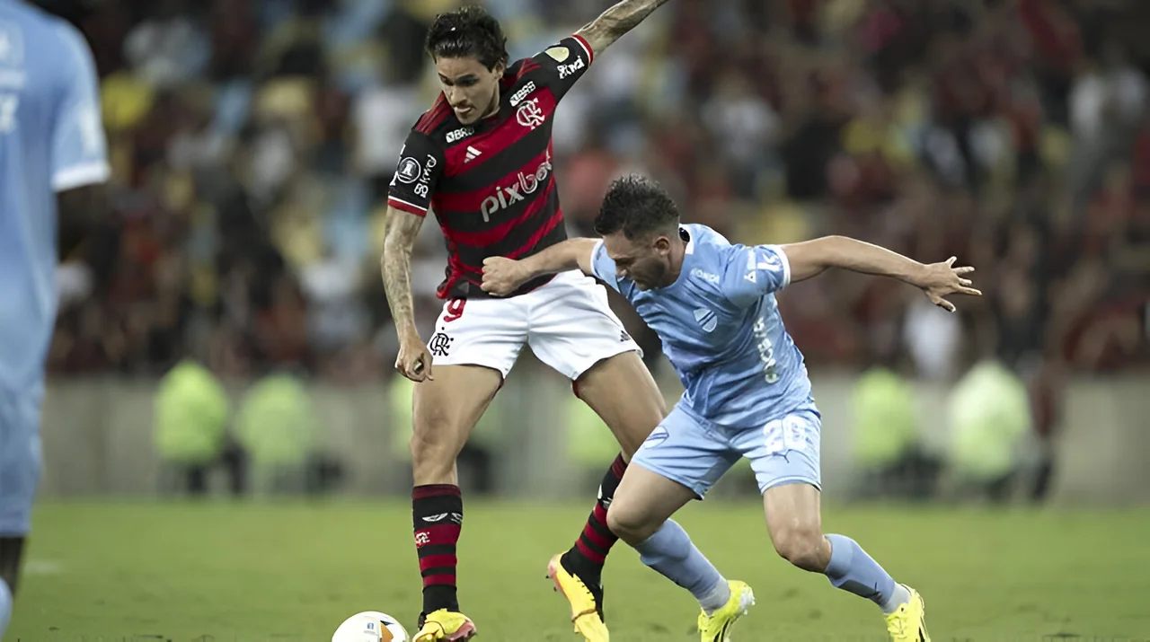 Bolívar sufre contundente derrota ante Flamengo y aplaza su clasificación a octavos