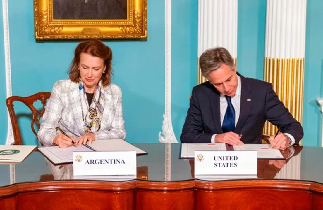 Argentina y Estados Unidos firmaron un acuerdo que profundiza la alianza estratégica