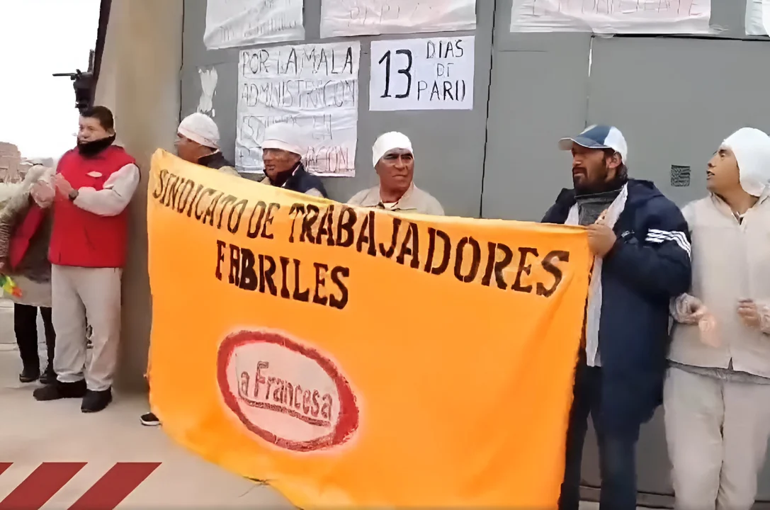 Crisis en La Francesa: empleados en paro desde hace dos meses podrían tomar la fábrica