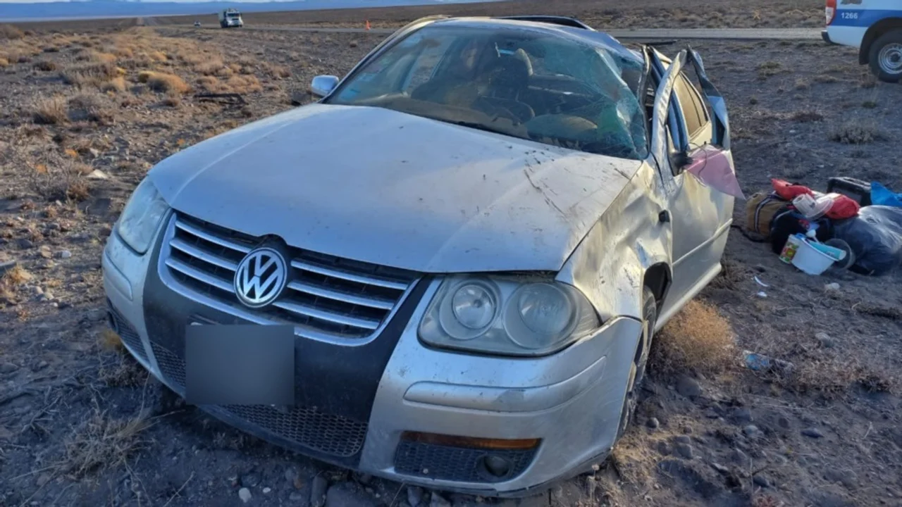 Otro vuelco en la ruta 25: una mujer sufrió lesiones leves