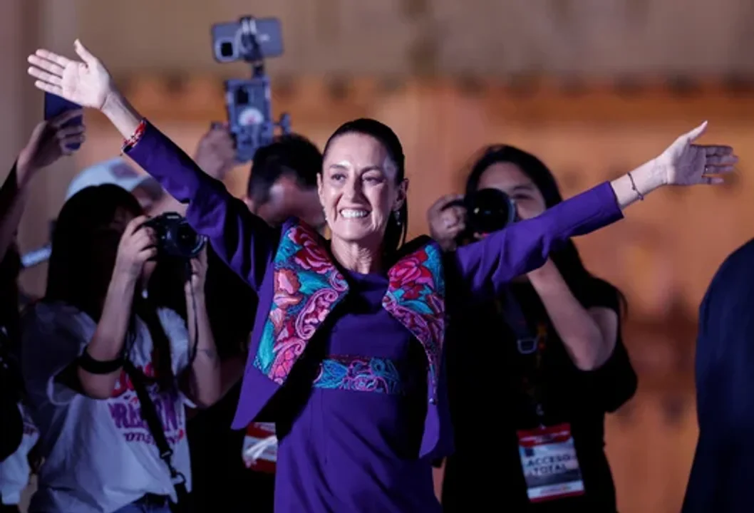 Sheinbaum fue elegida como la primera mujer presidenta de México por abrumadora mayoría