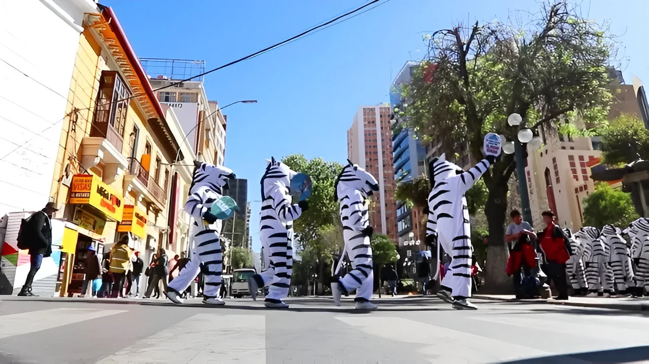 Con entusiasmo, las Cebritas vuelven a La Paz para educar sobre seguridad vial