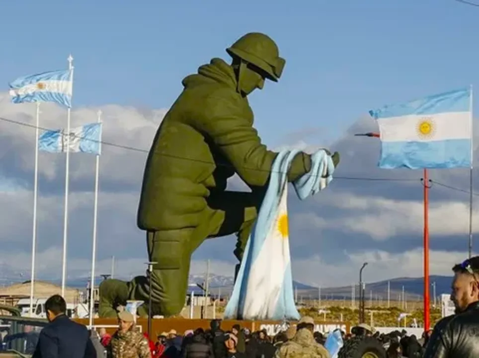 Los Héroes de Malvinas ya tienen su monumento que los homenajea en la Patagonia