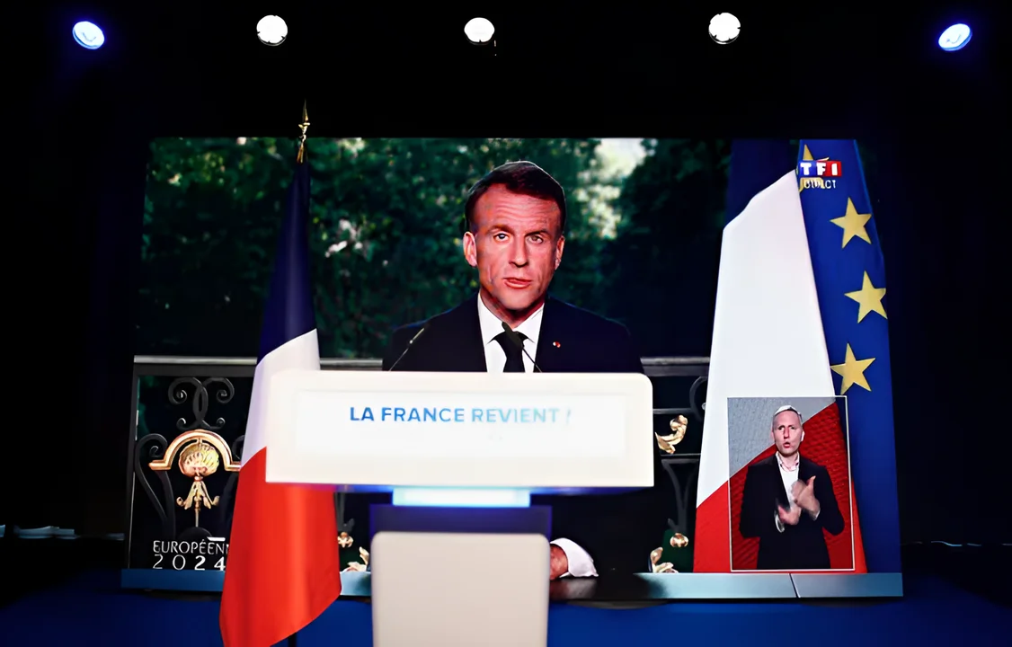 Derrota en europeas lleva a Macron a convocar elecciones legislativas anticipadas