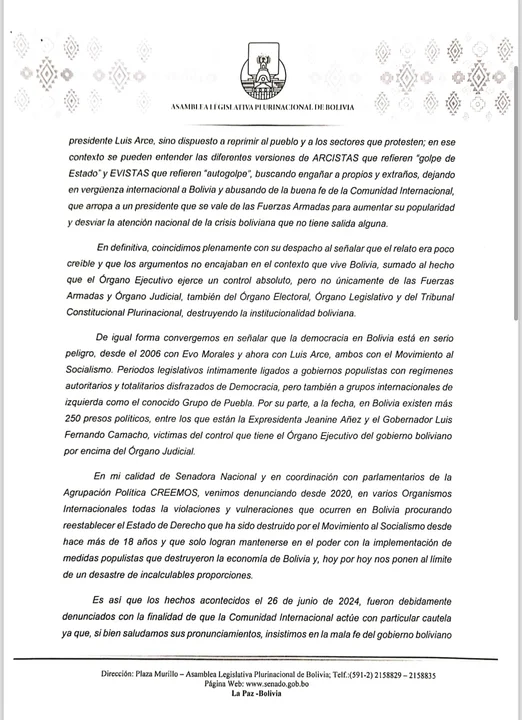 CREEMOS se adhiere al comunicado de Javier Milei 