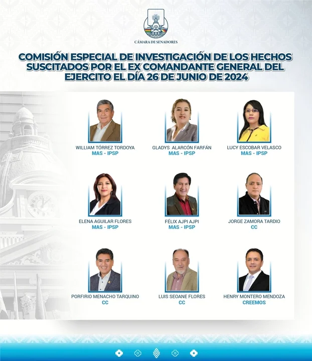 Toma Militar: Se conformó una comisión especial de investigación