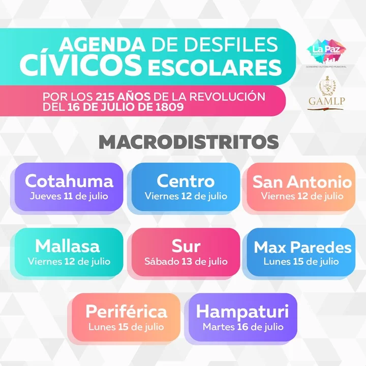 Fiestas Julianas: Desfilen escolares y cívicos inician desde este jueves 11.