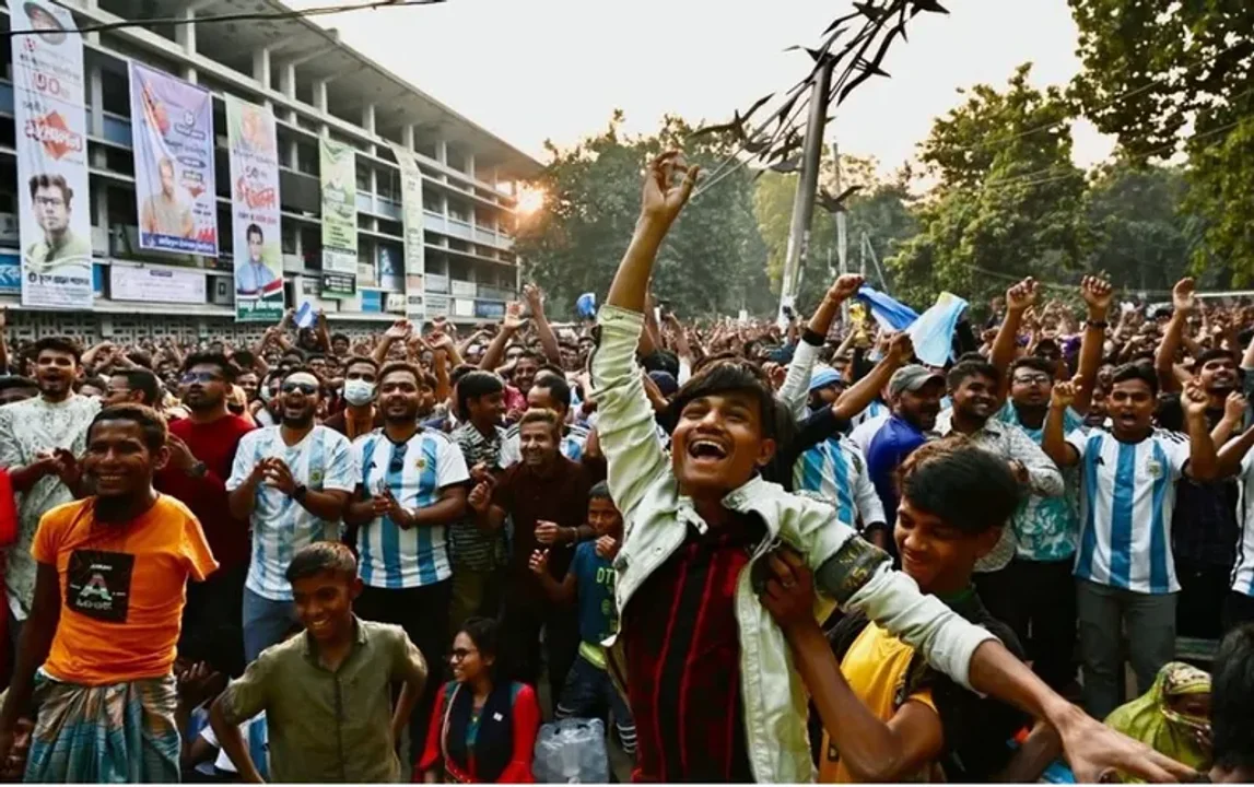 Festejos en Bangladesh