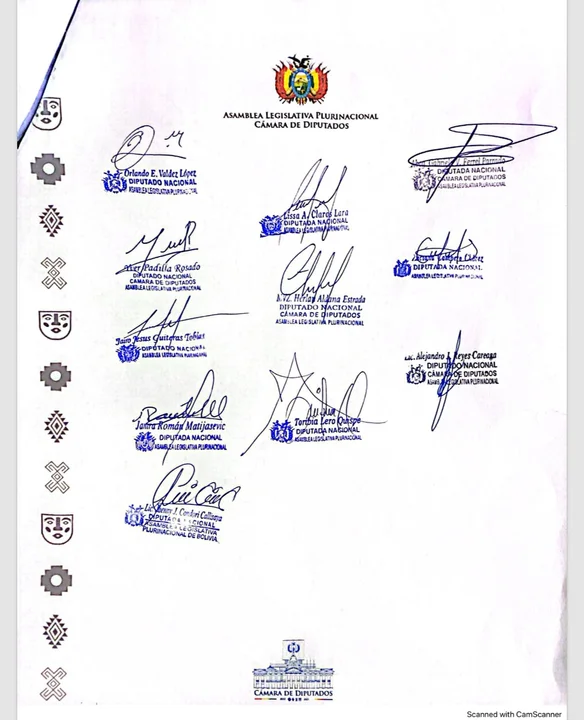 Comunidad Ciudadana exige la renuncia de Israel Huaytari al cargo de presidente de la Cámara de Diputados 