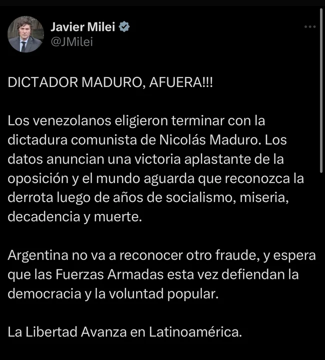X. Javier Milei