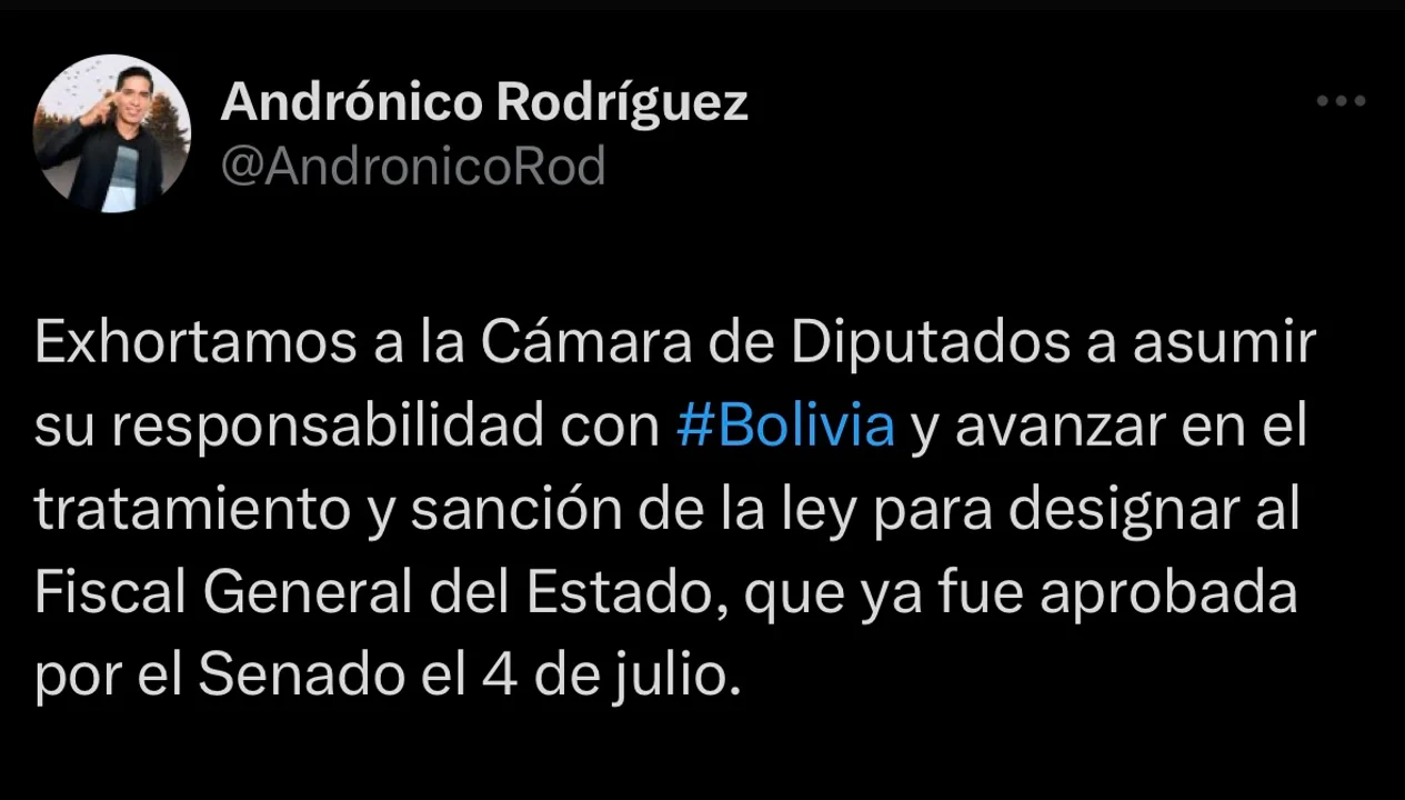 X. Andrónico Rodríguez 