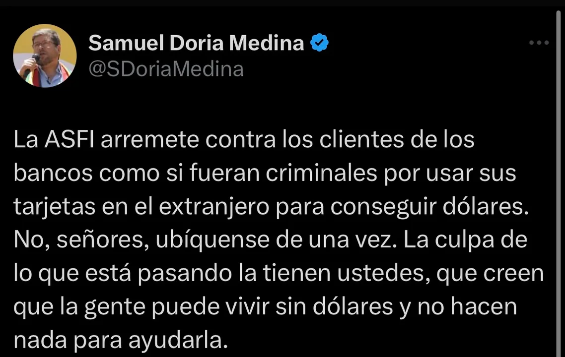 X. Samuel Doria Medina