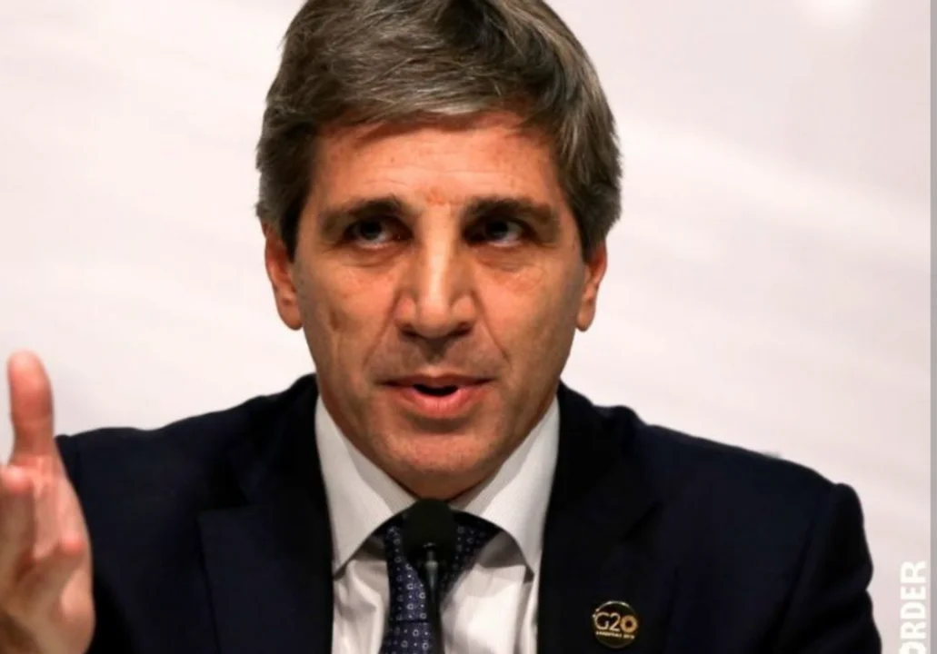 Ministro de Economía Luis Caputo.