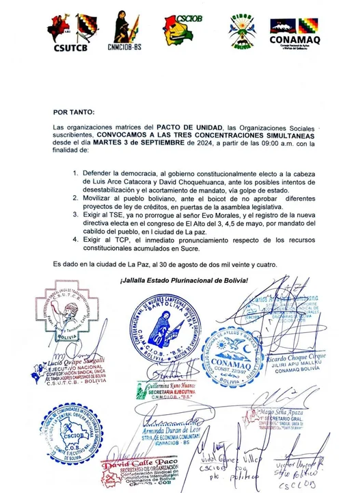 📷. Comunicado