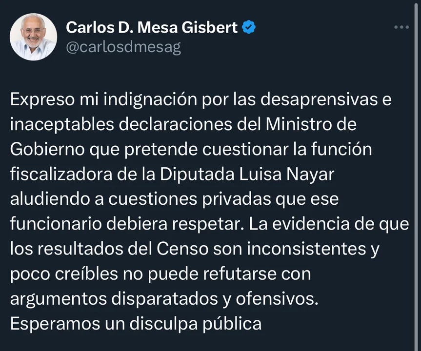 X. Carlos Mesa