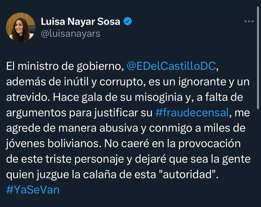 X. Luisa Nayar