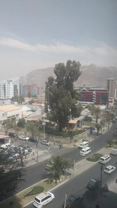 La calidad del aire en La Paz alcanza niveles alarmantes con un índice "muy malo"