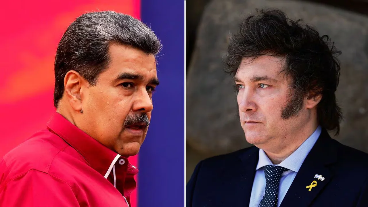 Venezuela solicita arresto del presidente Milei por retención de avión