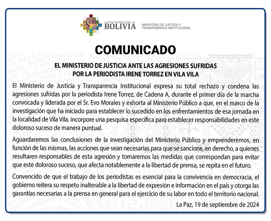 Ministerio de Justicia