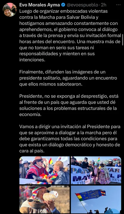 X. Evo Morales