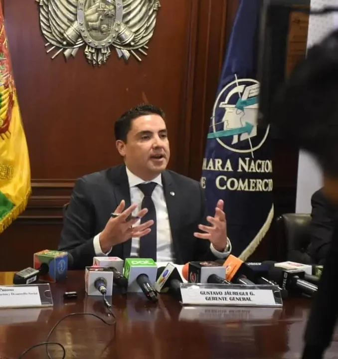 Gustavo Jauregui. Gerente General de la Cámara Nacional de Comercio