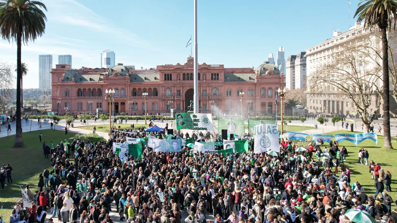 ATE prepara una olla popular en Plaza de Mayo para el 26 de septiembre.