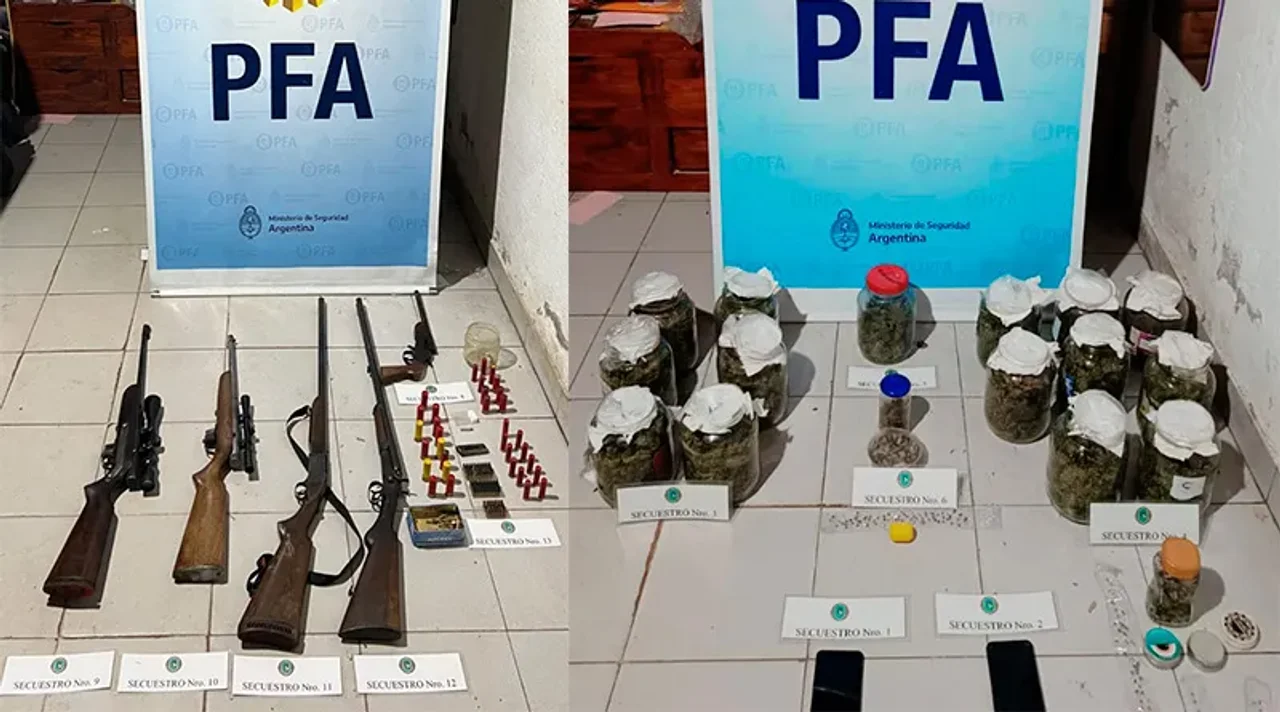 Desbaratan un búnker de drogas en Azul tras meses de investigación