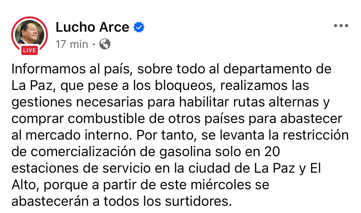 FB. Lucho Arce