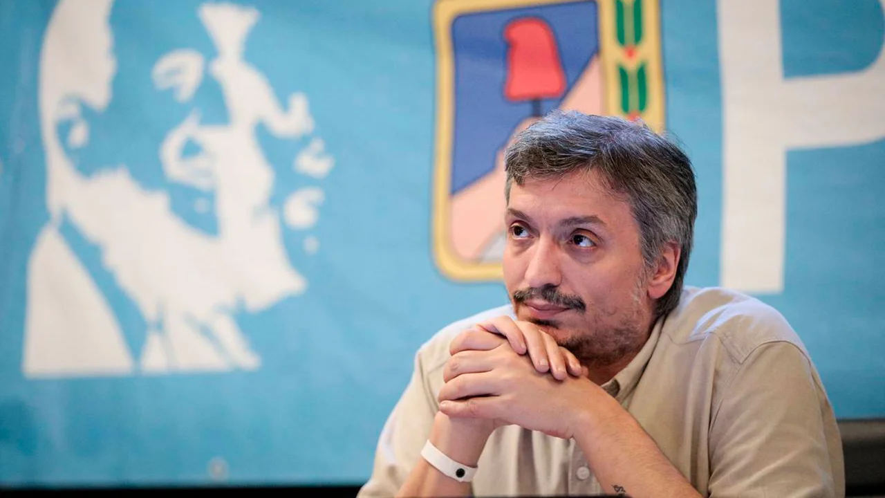 Máximo Kirchner criticó a Axel Kicillof por haber promovido la candidatura de Quintela