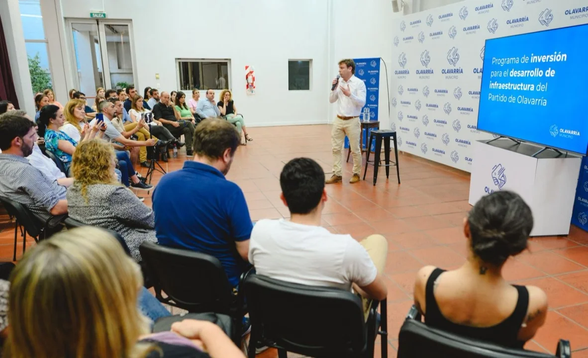 Wesner presenta plan de inversión en infraestructura con fondos de la venta de calle a Loma Negra