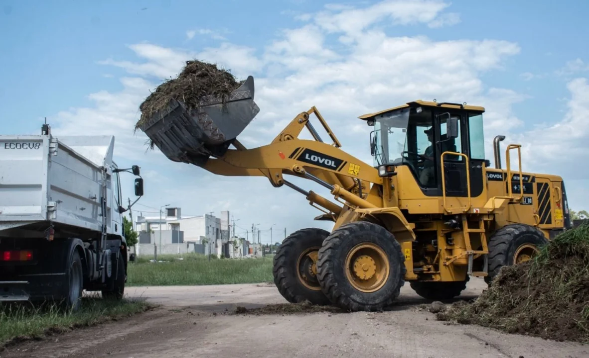 El Municipio avanza con obras de mantenimiento en las calles de la ciudad y sus localidades