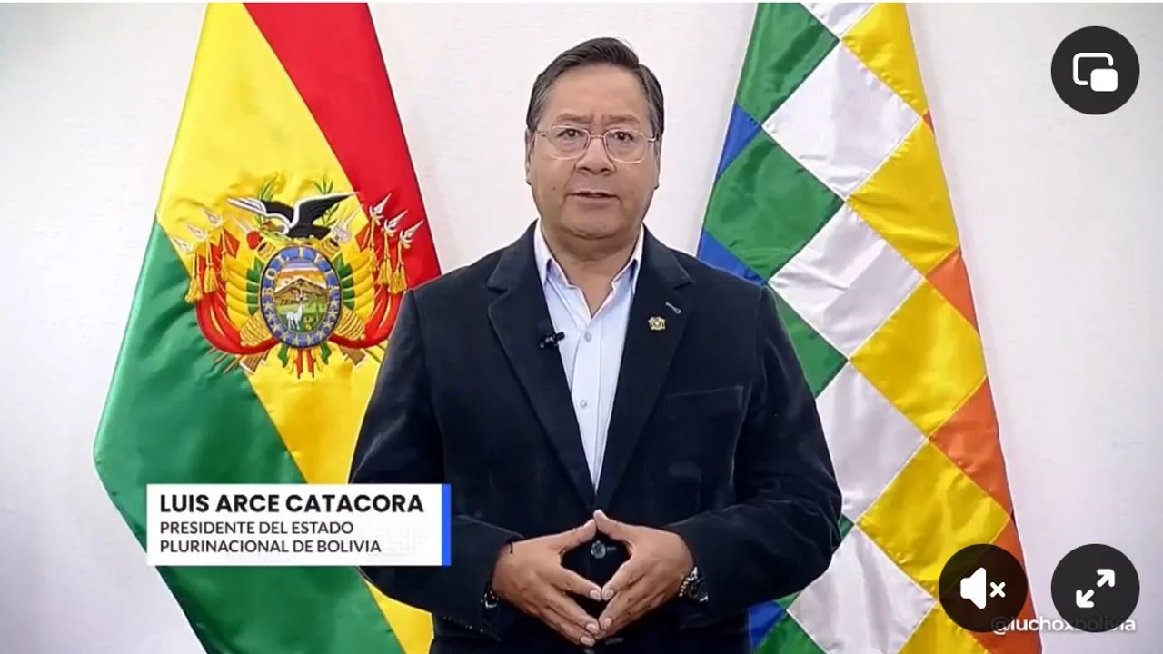 El Presidente Arce manda un ultimátum para levantar bloqueos: “De tener una negativa a este llamado nos obligará como gobierno Nacional a ejercer nuestras facultades”