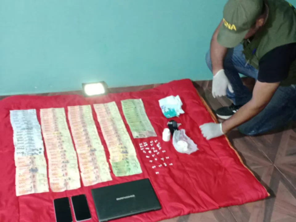 Cuatro personas fueron detenidas por Gendarmería en Corrientes durante varios allanamientos por casos de narcotráfico