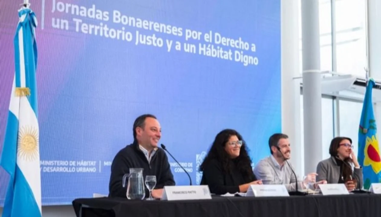 Ministros bonaerenses participarán en Olavarría en la Jornada por un Hábitat Digno y Desarrollo Urbano