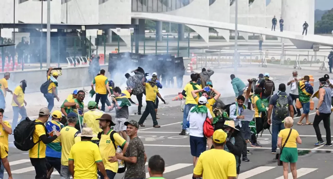 8 de enero de 2023 intento del golpe en Brasil.