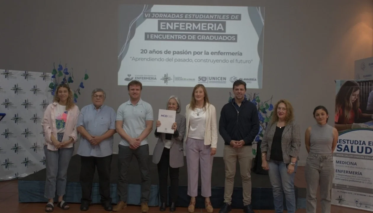 Wesner inauguró las VI Jornadas de Enfermería en conmemoración de los 20 años de la carrera en la Facultad de Ciencias de la Salud