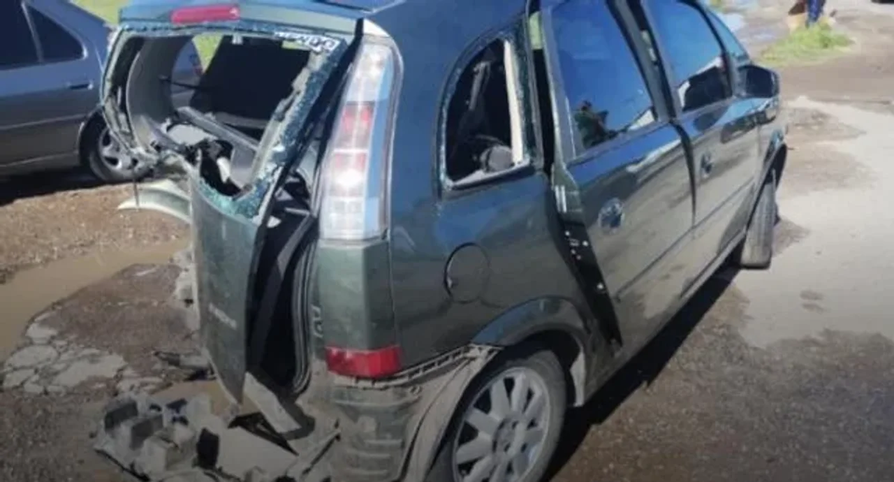Conductor ebrio chocó en Mar del Plata: en uno de los autos estaba el joven atropellado por "Lalo" Ramos hace 10 años