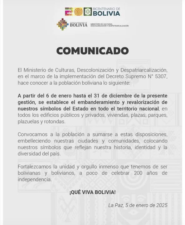 Lea el comunicado comunicado. 