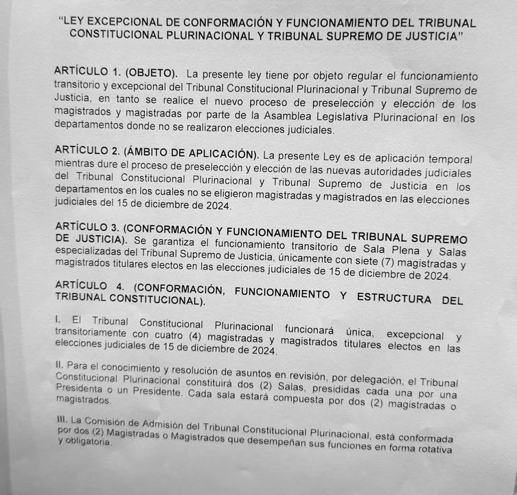 Senado aprueba ley que permite al TCP operar solo con magistrados electos y excluye a los prorrogados