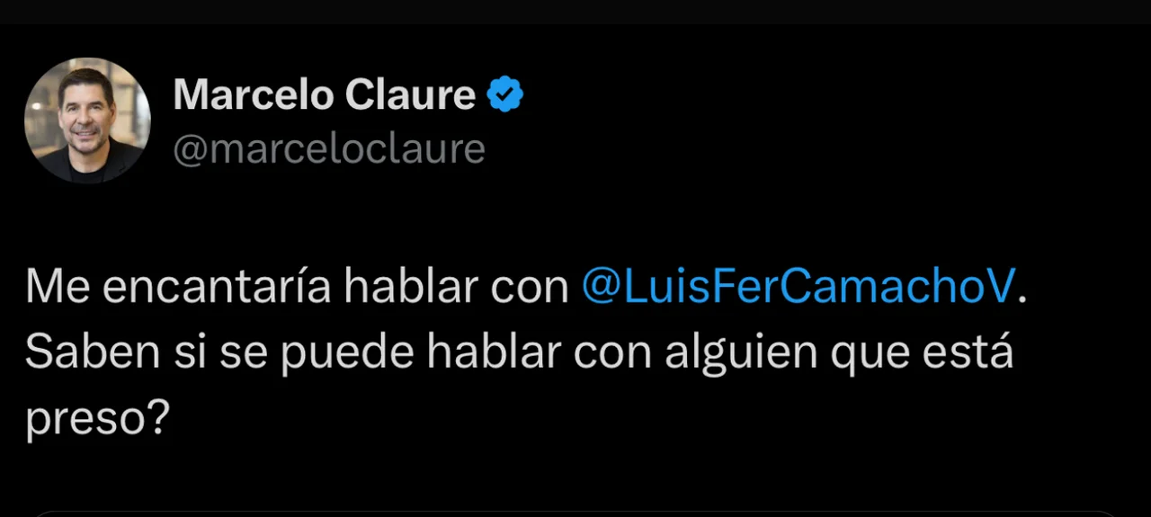 Luis Fernando Camacho y Marcelo Claure buscan dialogar por el futuro de Bolivia
