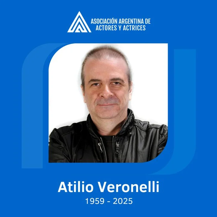 Murió el actor Atilio Veronelli a los 65 años