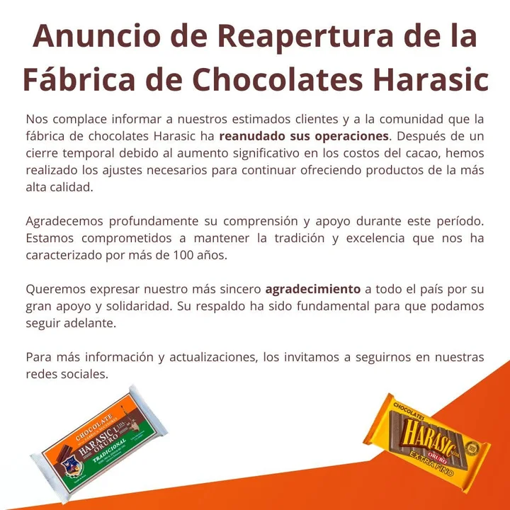Comunicado Harasic