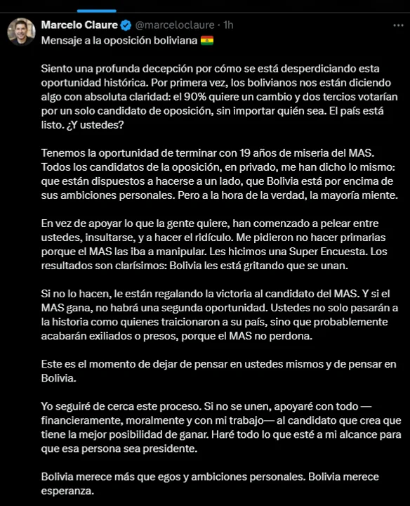 X. Marcelo Claure