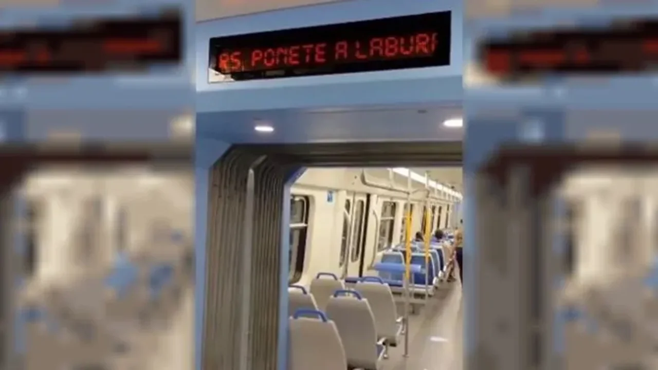 "Adorni, esto no es Star Wars, ponete a laburar": así reza la frase que se viralizó en trenes durante el paro